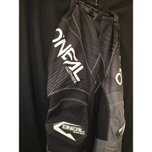 Oneal‎ Element Series Pants Mens 32 Gray Black Motorcross Dirt Bike Gear